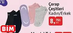 ÇORAP  ÇEŞİTLERİ  KADIN/ERKEK